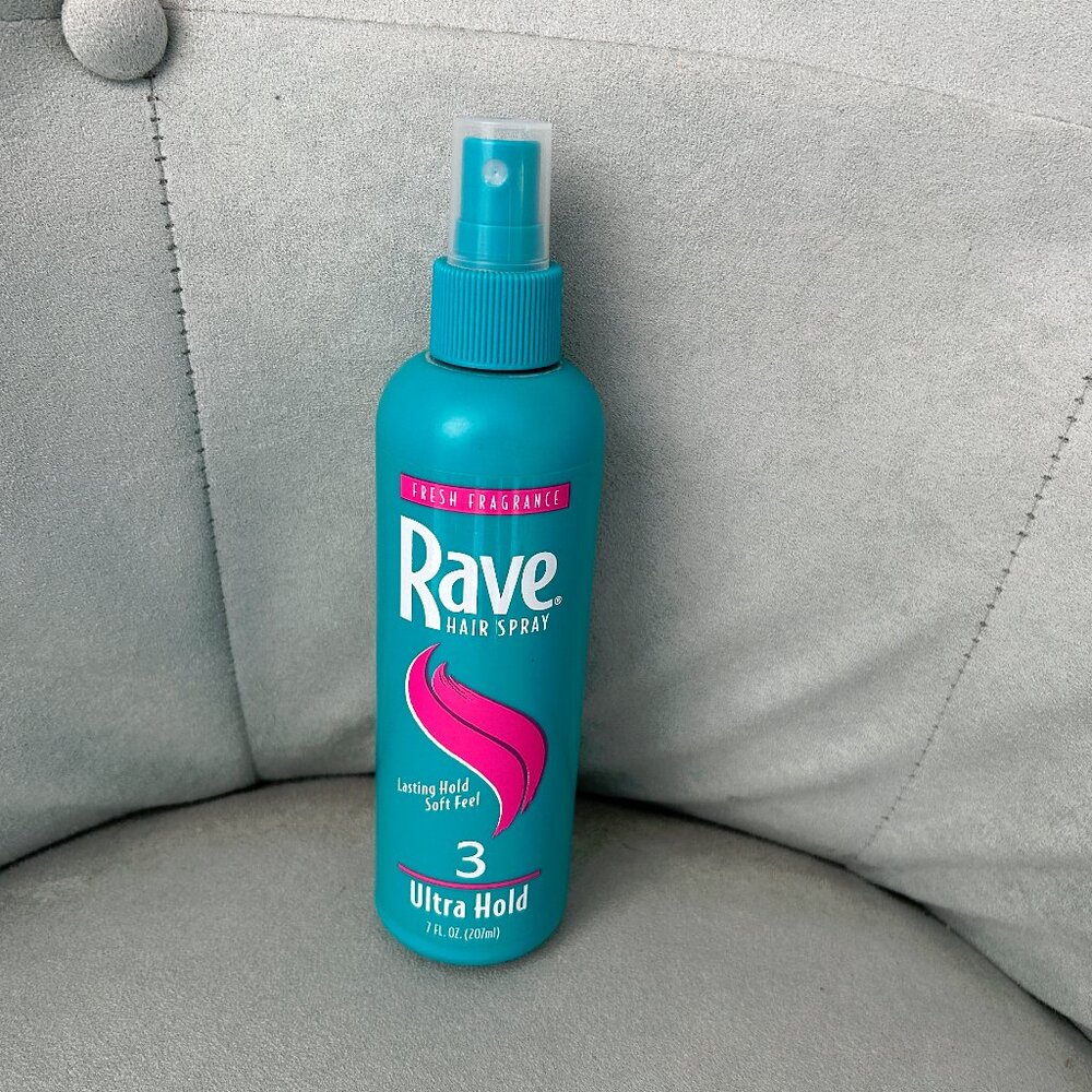 90s EMPTY Rave Hair Spray Bottle - Please read my description & smile
